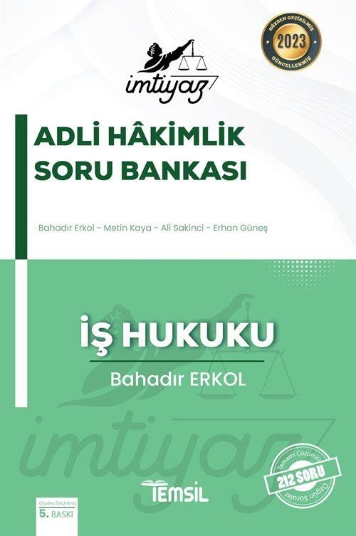 İmtiyaz Adli Hakimlik Soru Bankası İş Hukuku Books
