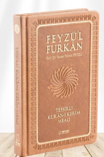 Feyzül Furkan Tefsirli Kuran-i Kerim Meali Orta Boy, Tefsirli Meal, Ciltli - Taba Books