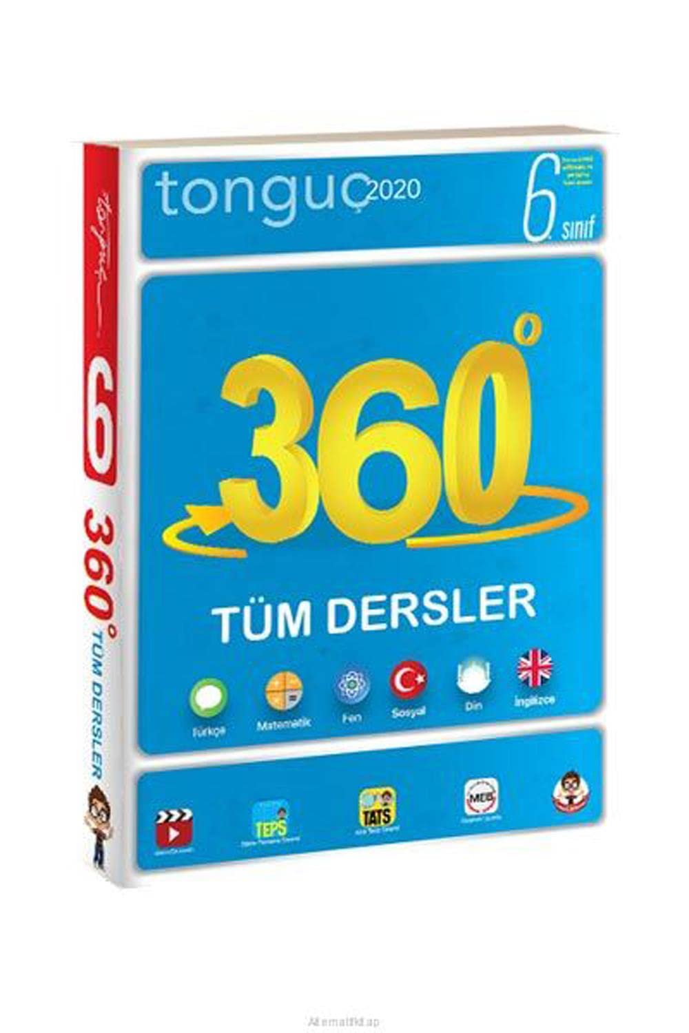 Tongu? Yay?nlar? 6. S?n?f T?m Dersler 360 Soru Bankas? (Cep Kitab?) Tongu? Books