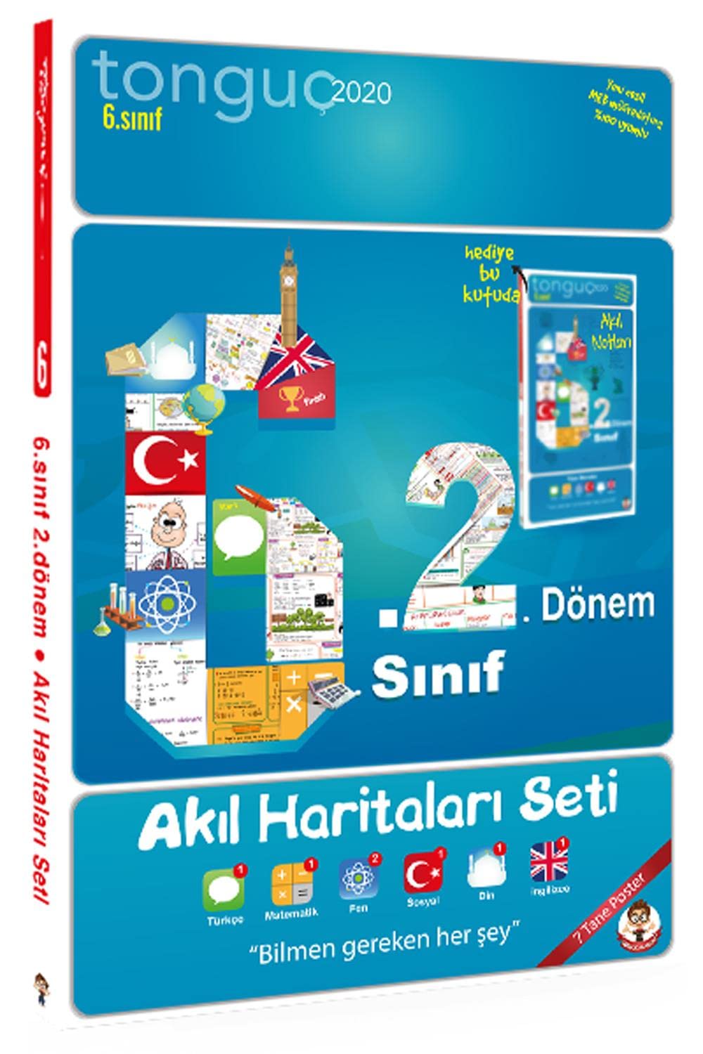 6. Sınıf 2. Dönem Akıl Haritaları Seti Books