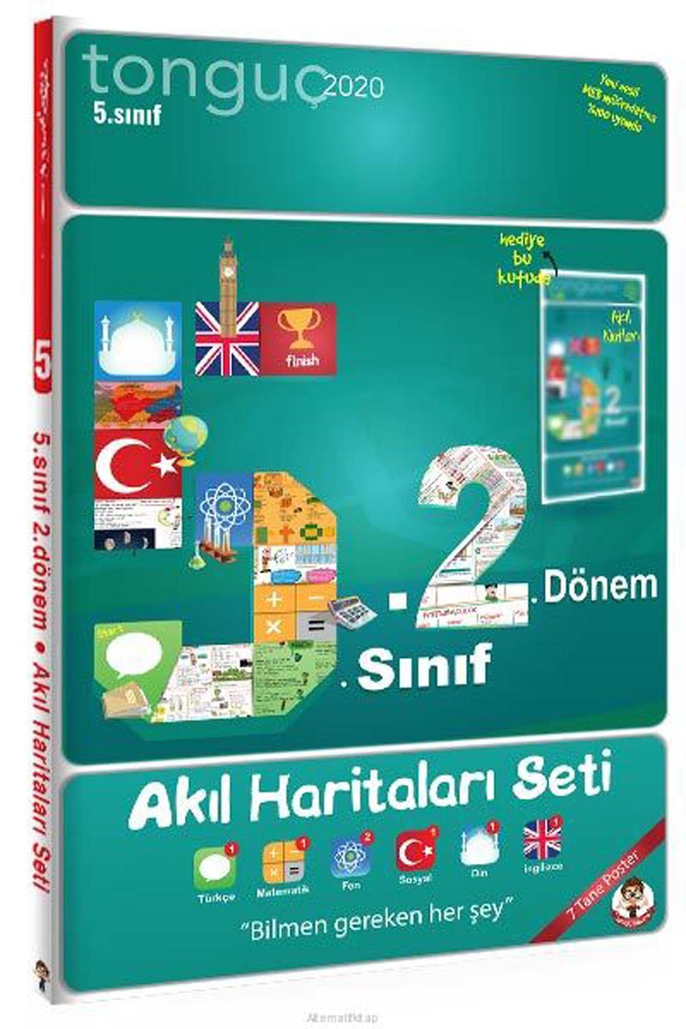 Tongu? Yay?nlar? 5. S?n?f 2. D?nem Ak?l Haritalar? Seti Tongu? Books