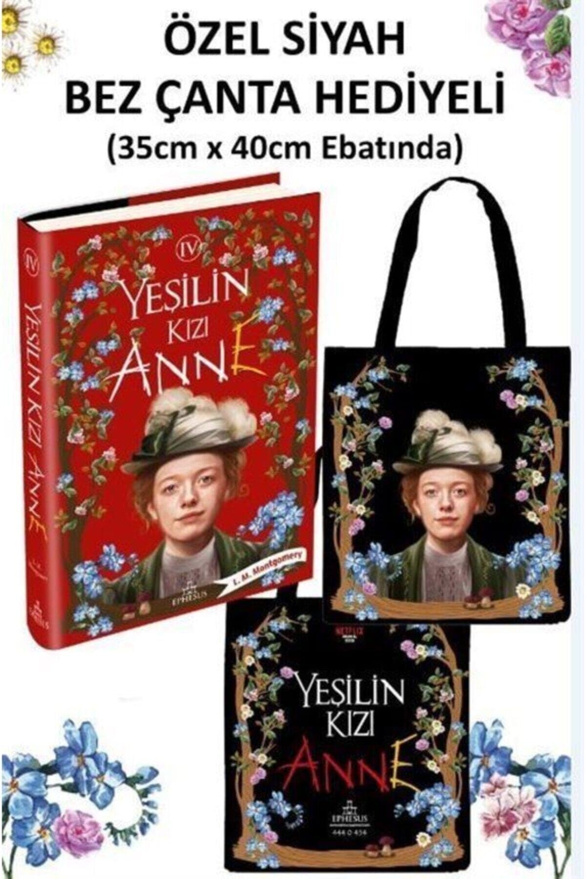 Yeşilin Kızı Anne 4 (Ciltli): Özel Siyah Bez Çanta Hediyeli Historical Fiction