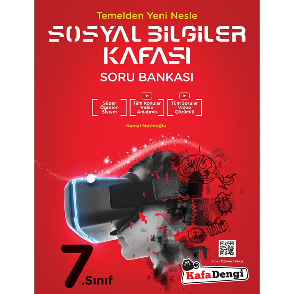 KafaDengi 7.Sınıf Sosyal Bilgileri Kafası Soru Bankası (Tümü Video Çözümlü) Books