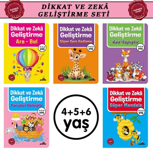 4+5+6 Yaş Dikkat ve Zekâ : Geliştirme Seti Fairy Tales & Legends