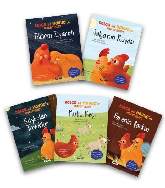 Salça ile Havuçun Maceraları Serisi Seti - 5 Kitap Takım Books