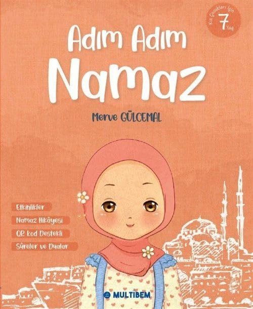 Adim Adim Namaz - Kiz: Kiz Cocuklari Icin Books