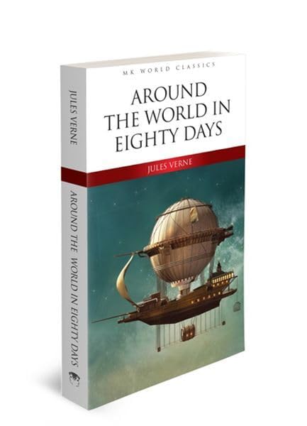 Around The World in Eighty Days - MK World Classics İngilizce Klasik Roman Books
