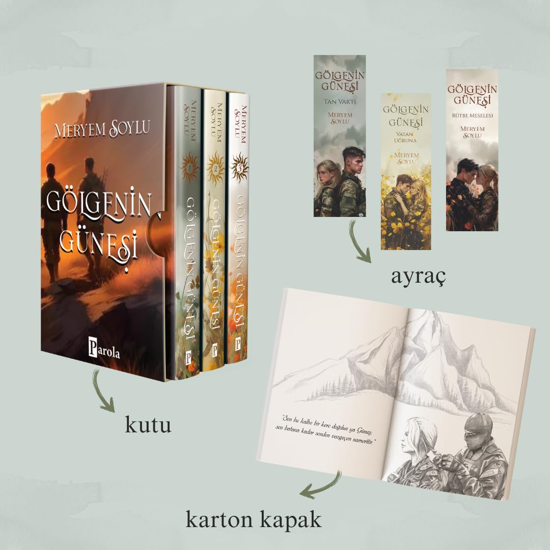 Gölgenin Günesi Serisi Seti - 3 Kitap Takim - Kutulu Historical Fiction