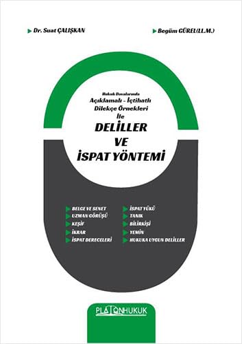 Deliller ve İspat Yöntemi: Hukuk Davalarında Açıklamalı - İçtihatlı Dilekçe Örnekleri ile Law