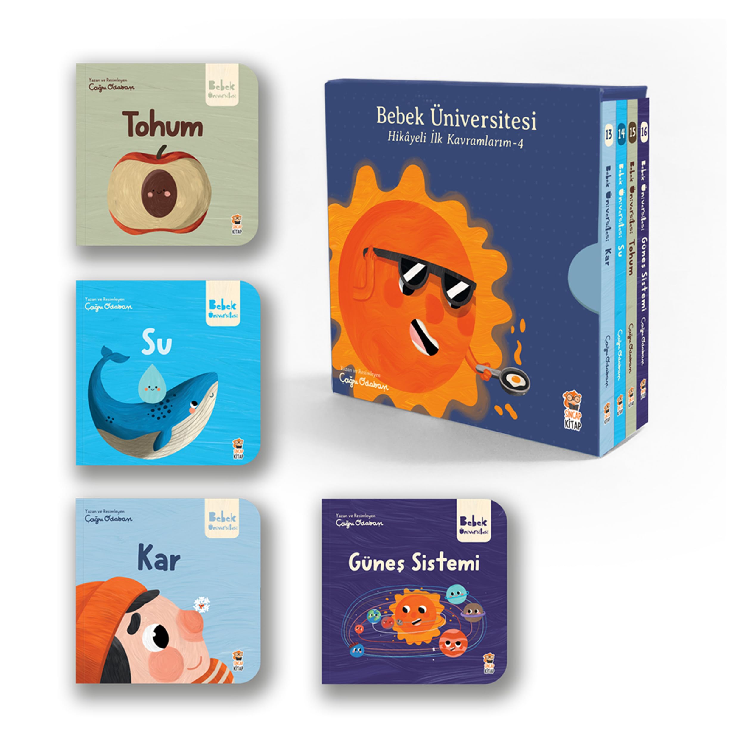 Bebek Üniversitesi - Hikayeli İlk Kavramlarım 4 Books