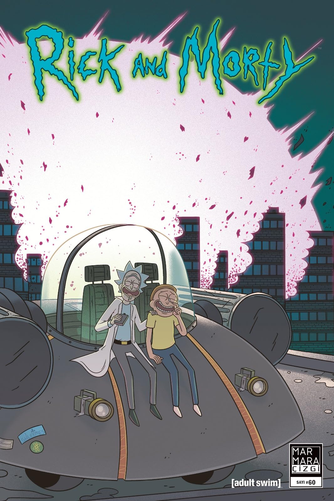 Rick And Morty Sayı - 60 Manga