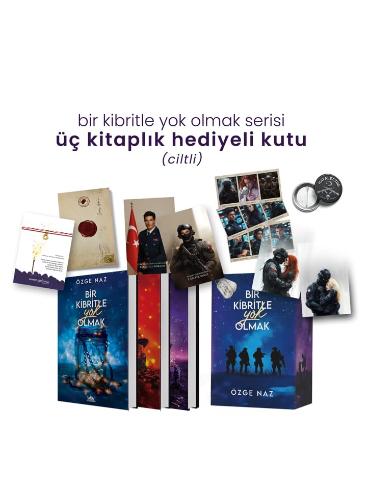 Bir Kibritle Yok Olmak Serisi (Ciltli - Üç Kitaplık Hediyeli Kutu) Historical Fiction