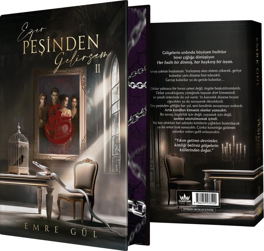 Eger Pesinden Gelirsem 2 Ciltli, Yan Boyamali Historical Fiction