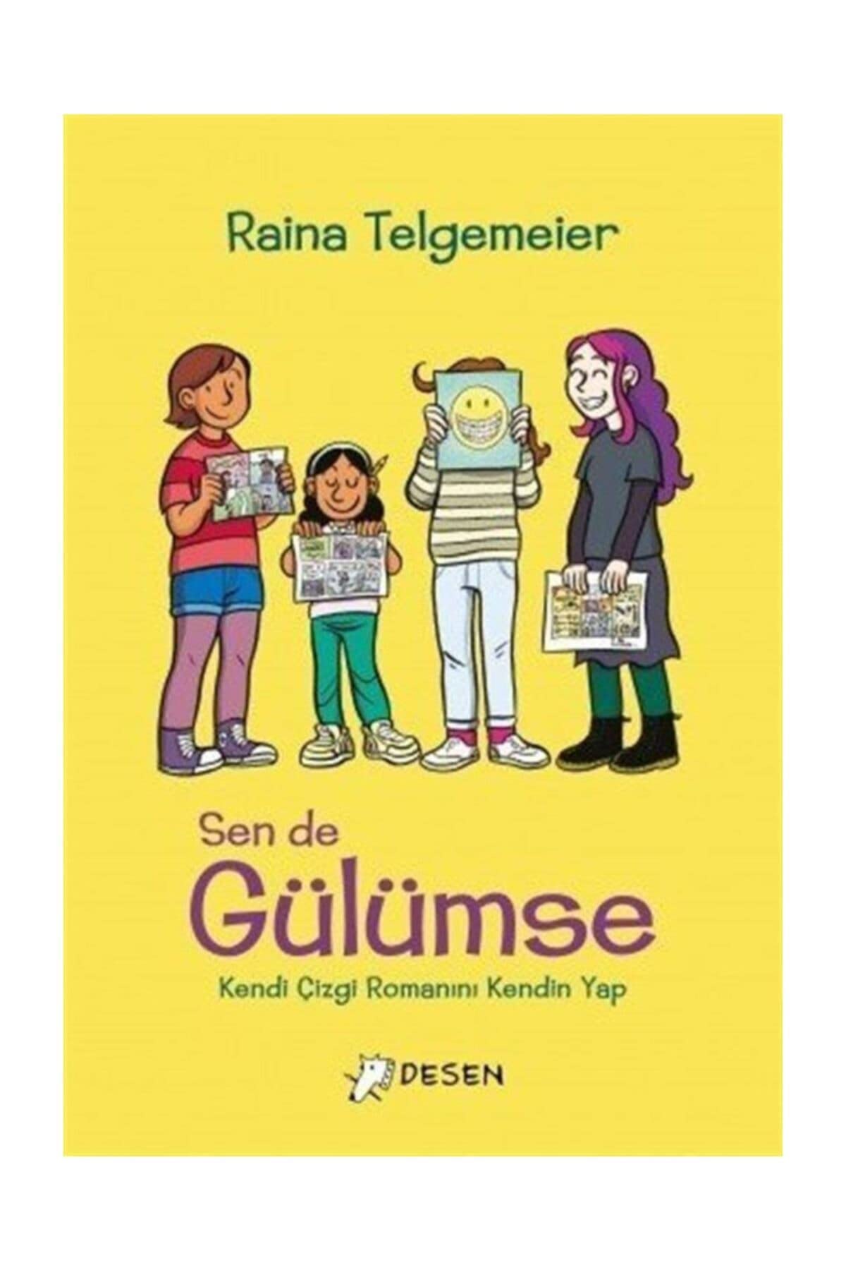 Sen De Gülümse: Kendi Çizgi Romanını Kendin Yap Manga