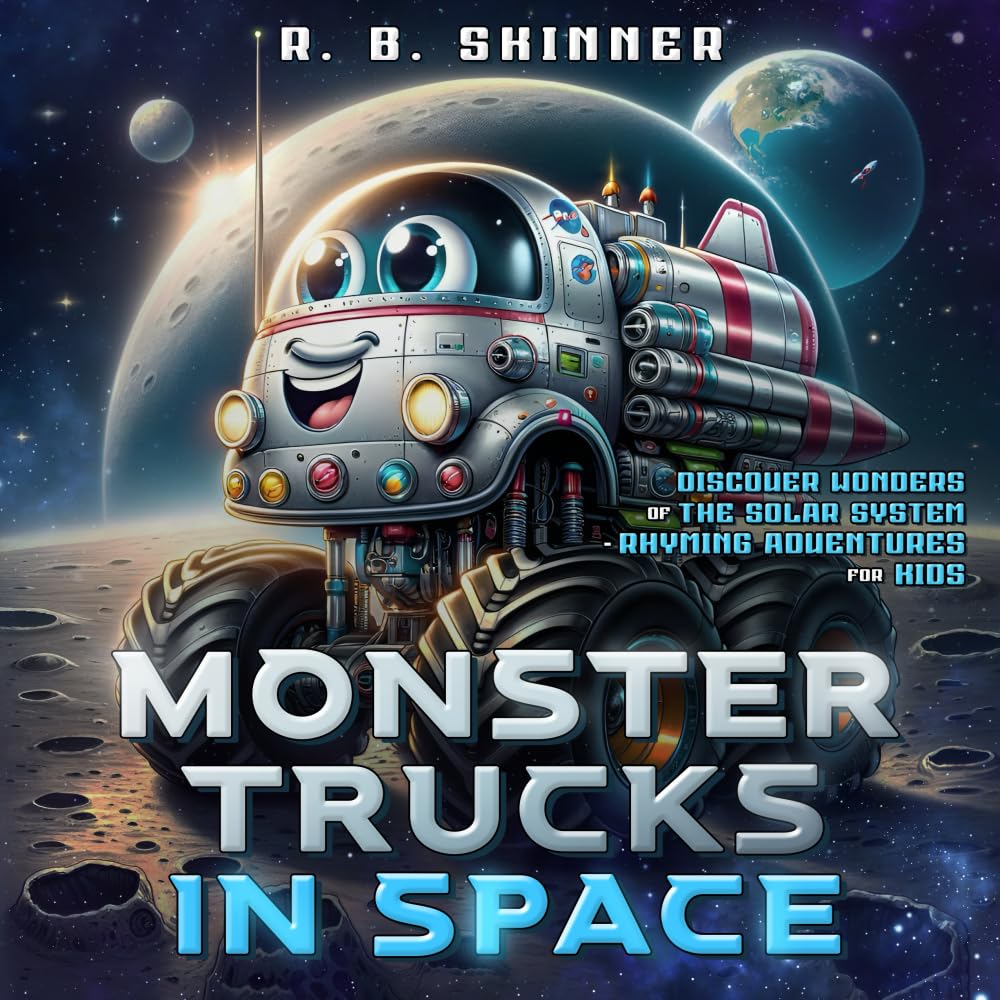 Monster Trucks in Space: Discover Wonders of the Solar System - Rhyming Adventures for Kids Novels & Short Stories