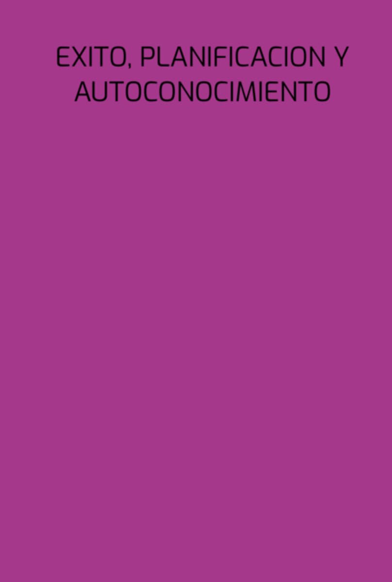 Product Image: Exito Planificacion Y Autoconocimento