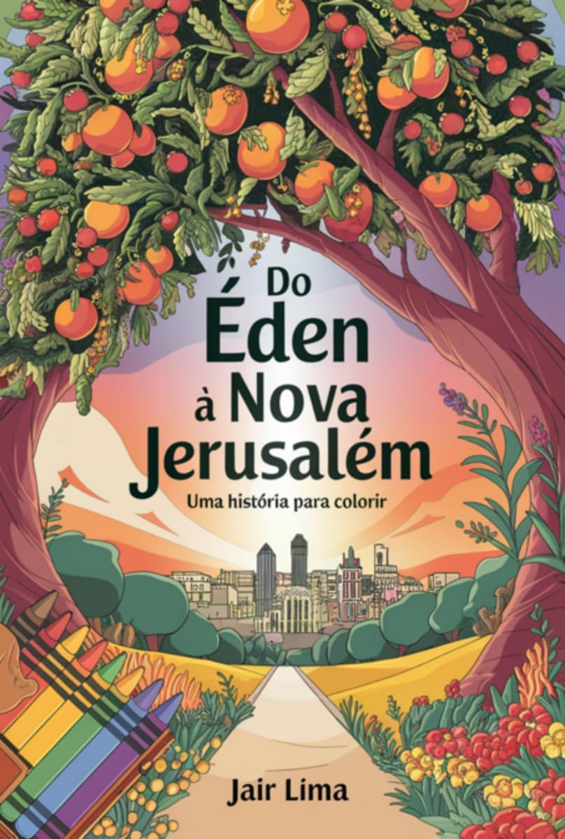 Do Éden à Nova Jerusalém: Uma História para Colorir Parents & Children