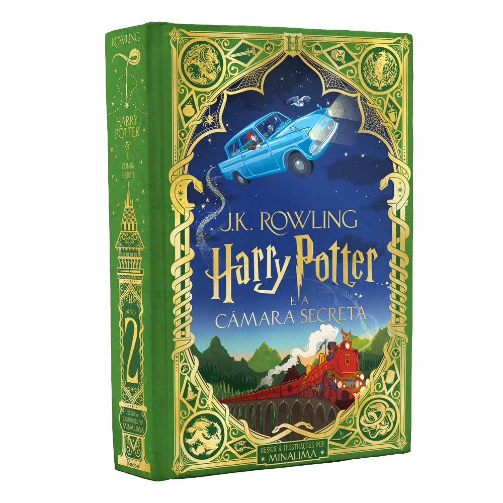 HARRY POTTER E A CAMARA SECRETA - edicao ilustrada por MinaLima (Em Portugues do Brasil) book
