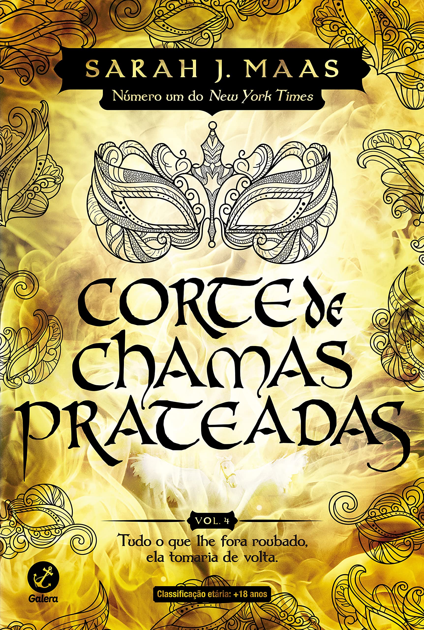 Corte de chamas prateadas (Vol. 4 Corte de espinhos e rosas) – Edição de colecionador book