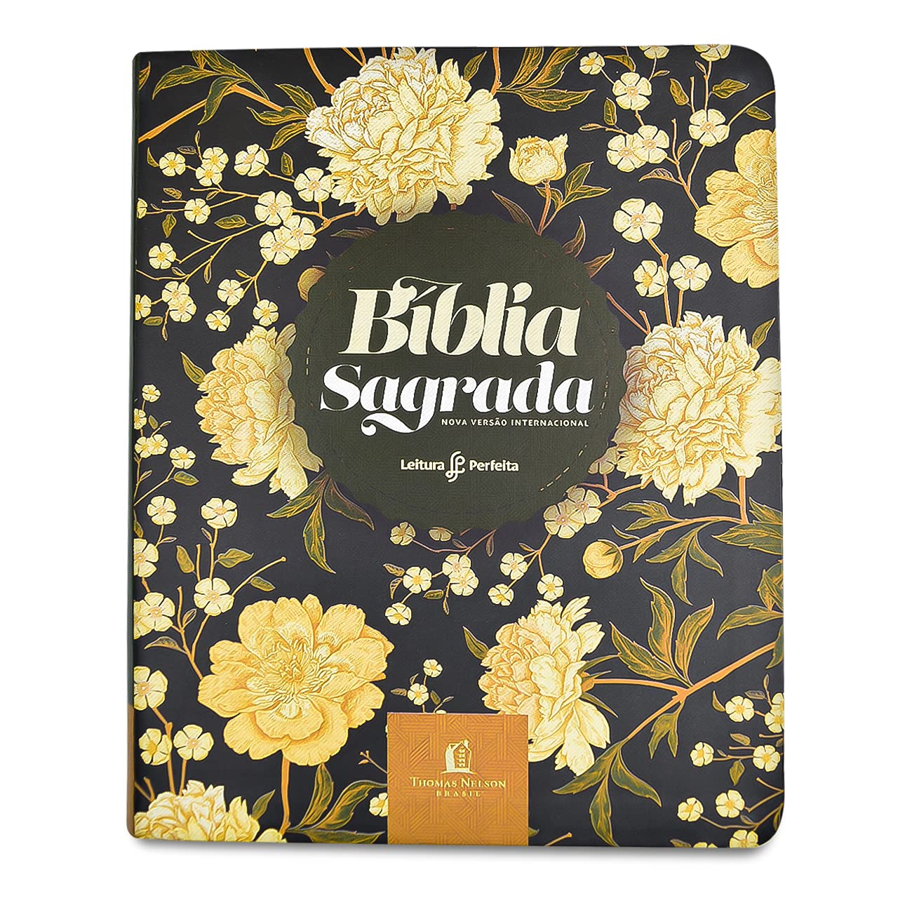 Bíblia Sagrada Nvi, Couro Soft, Flores, Espaço Anotações, Leitura Perfeita book