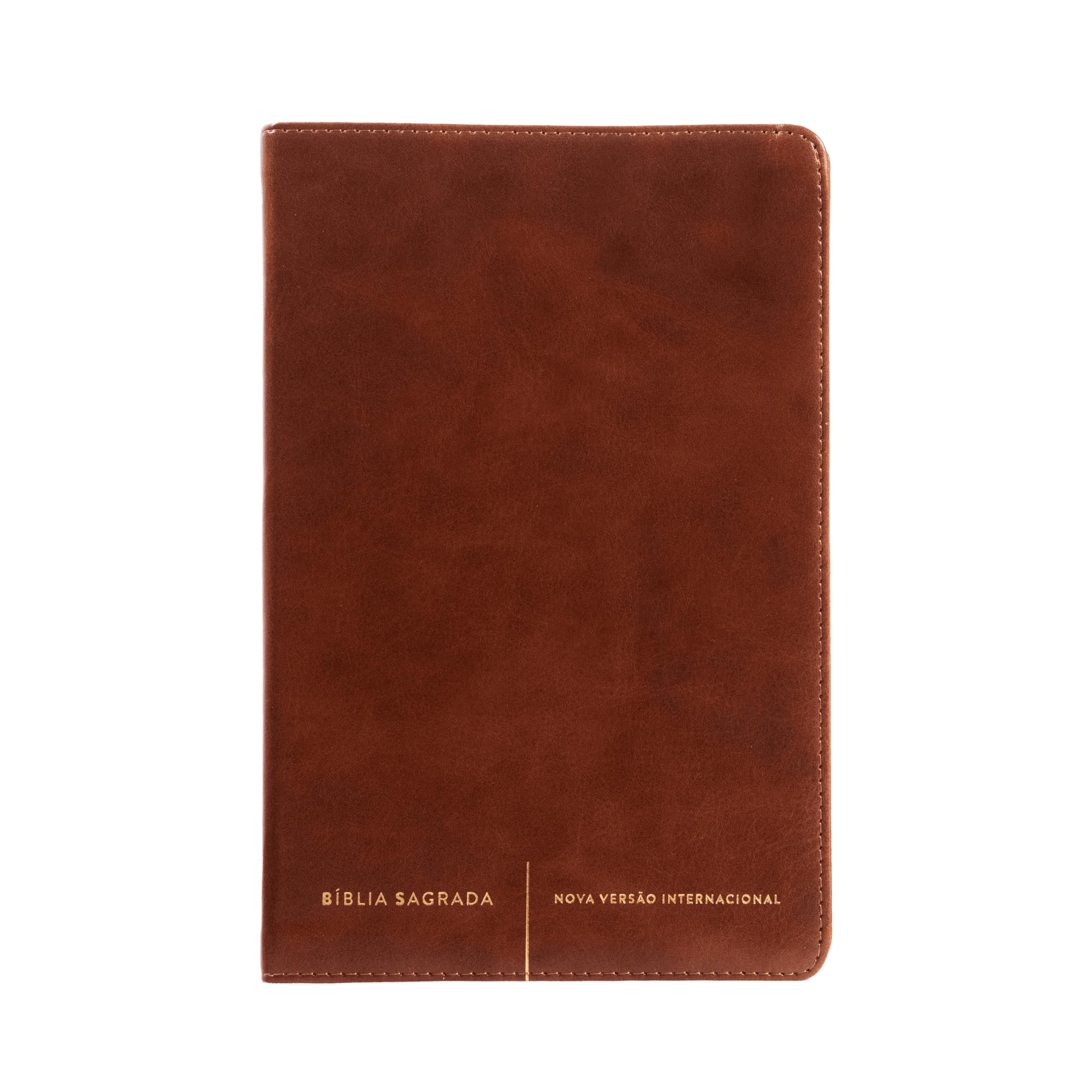 BIblia Sagrada Slim NVI. Luxo. Capa Marrom (Em Portugues do Brasil) book