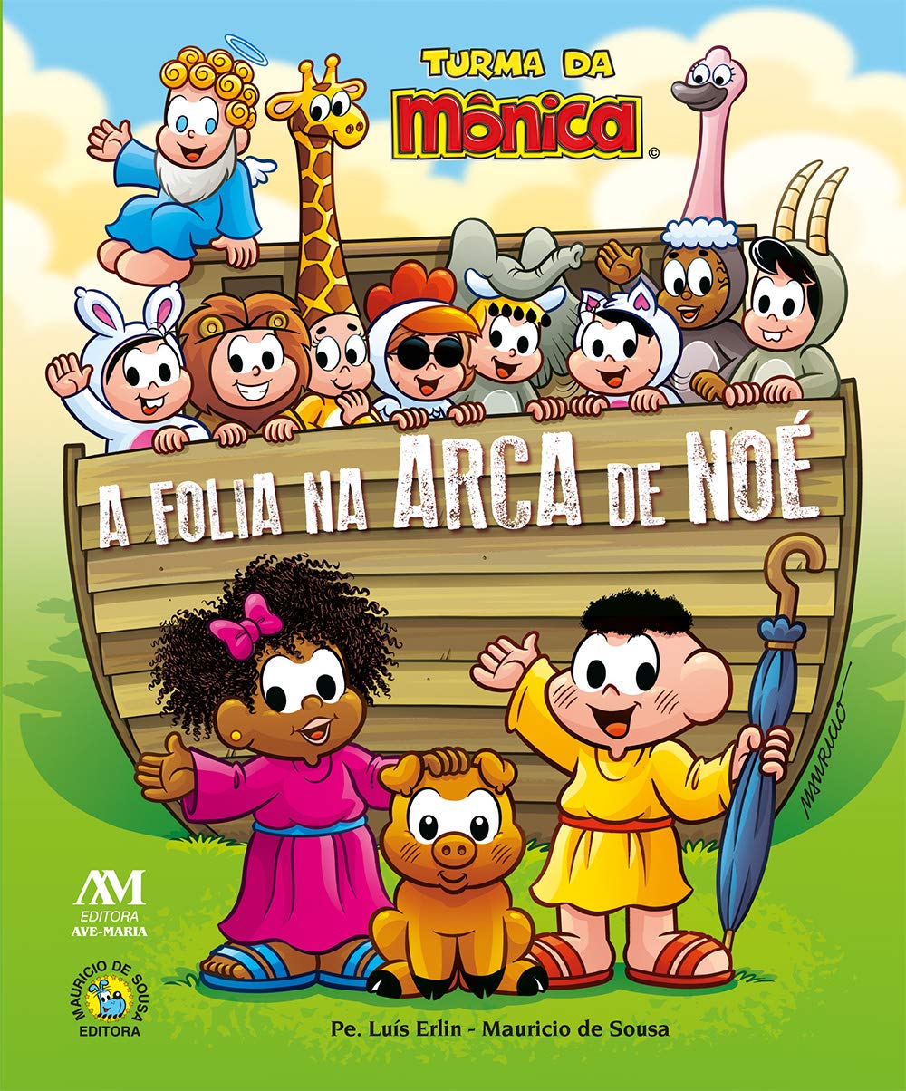 a folia na arca de noe turma da mnica book