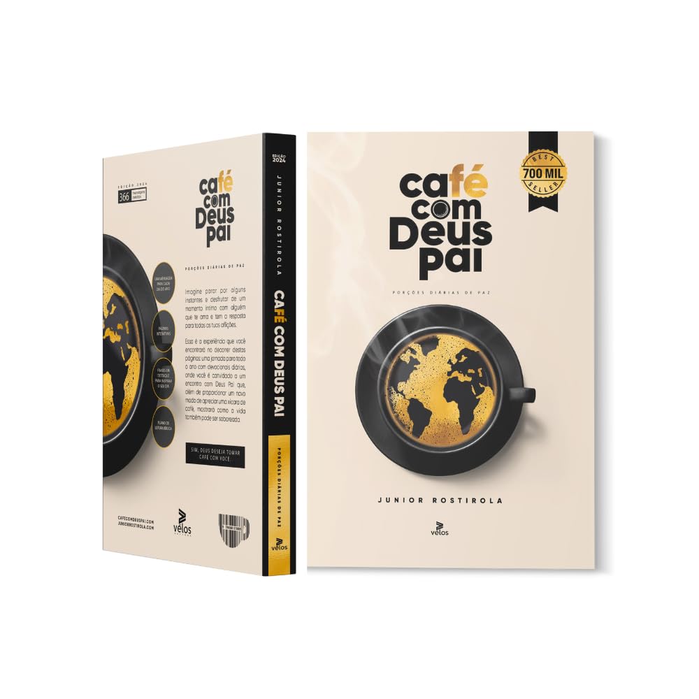 Café com Deus Pai - Porções Diárias de paz - 2024 Books