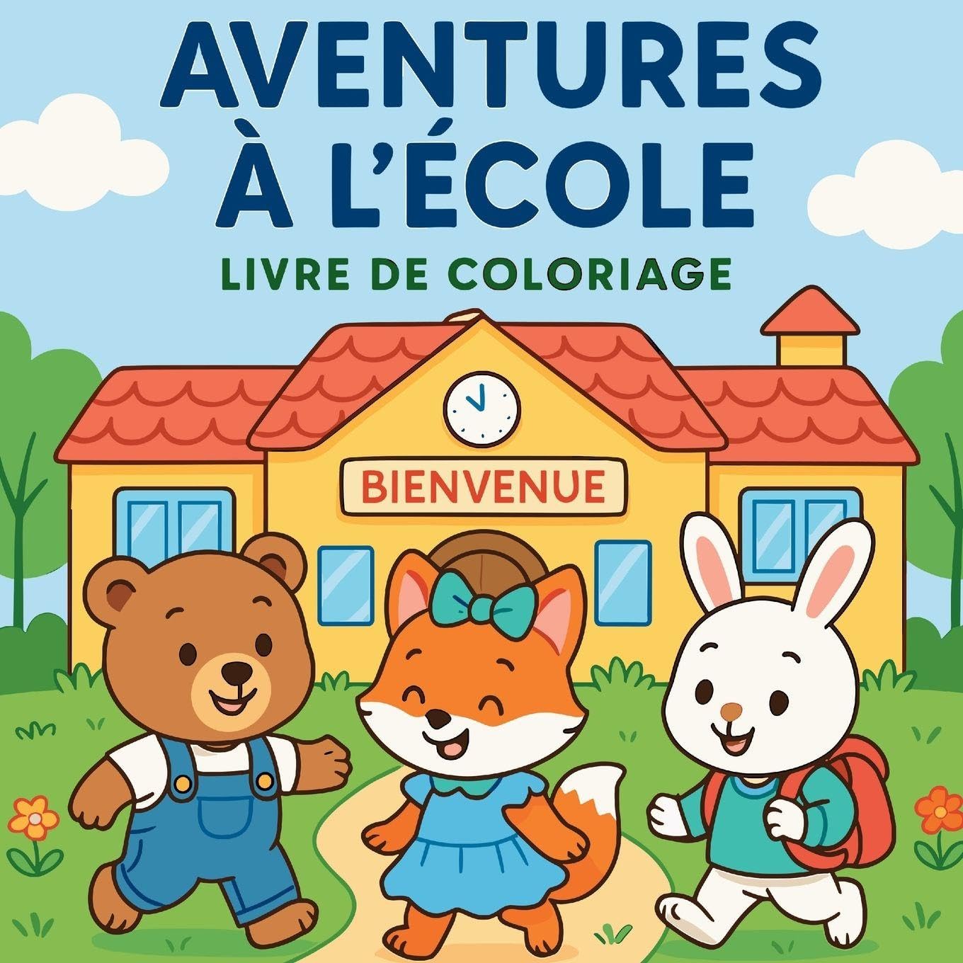 Aventures à l'école - Livre de coloriage Tiptoi & Games