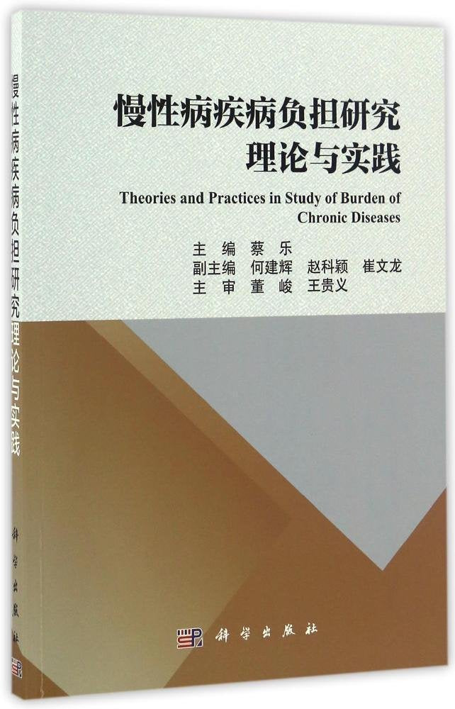 慢性病疾病负担研究理论与实践 Books