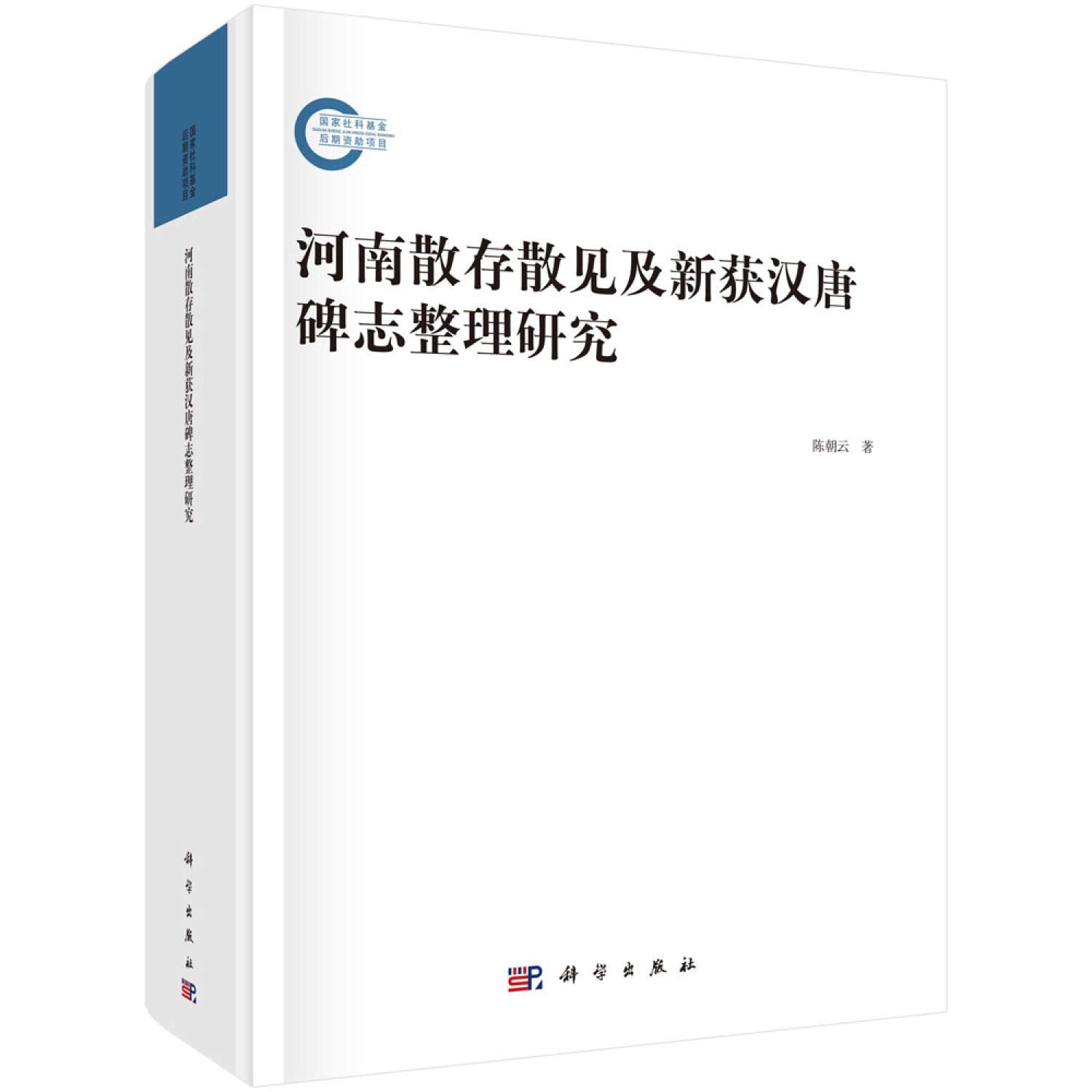 河南散存散见及新获汉唐碑志整理研究 book