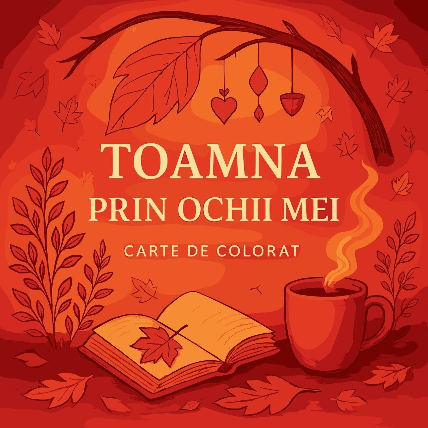 Toamna prin ochii mei - Carte de colorat Hobbies & Crafts