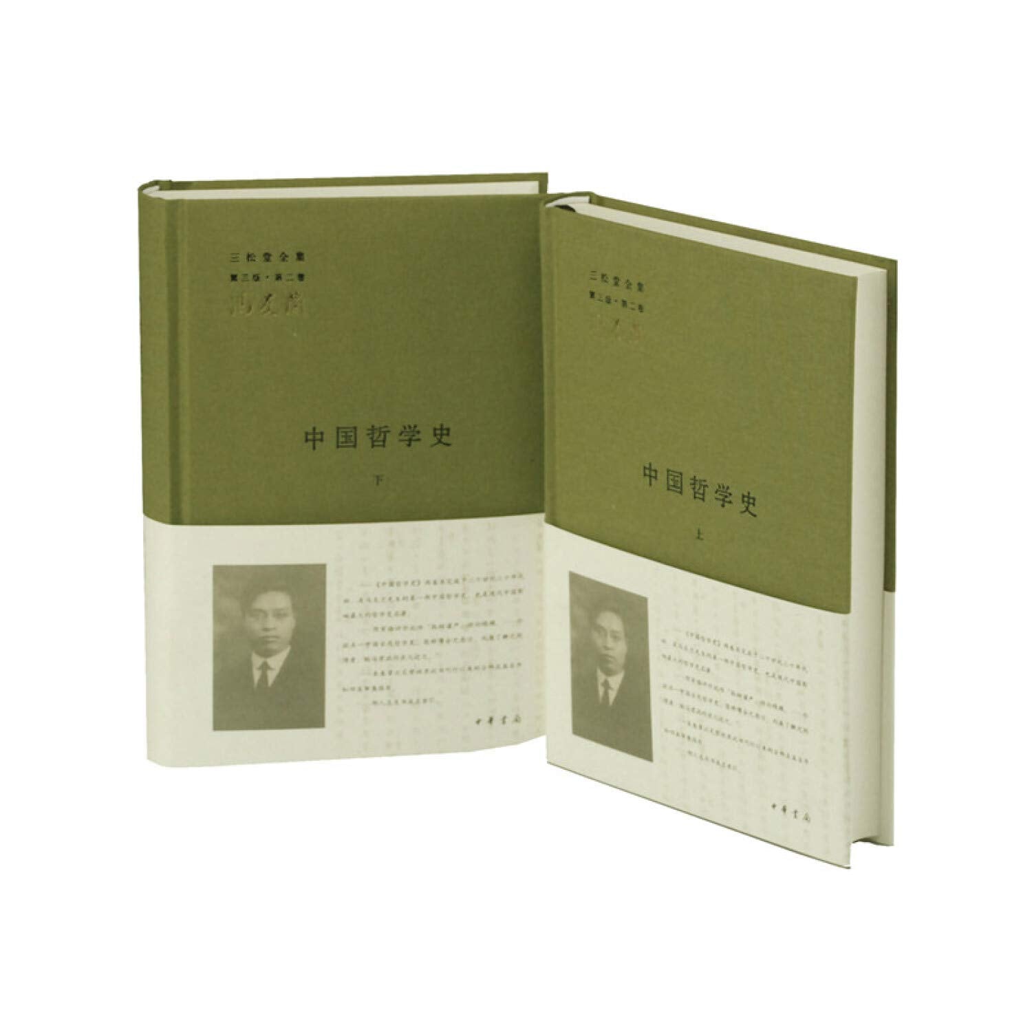 正版全新 三松堂全集（第三版 第二卷）：中国哲学史（套装上下册） book