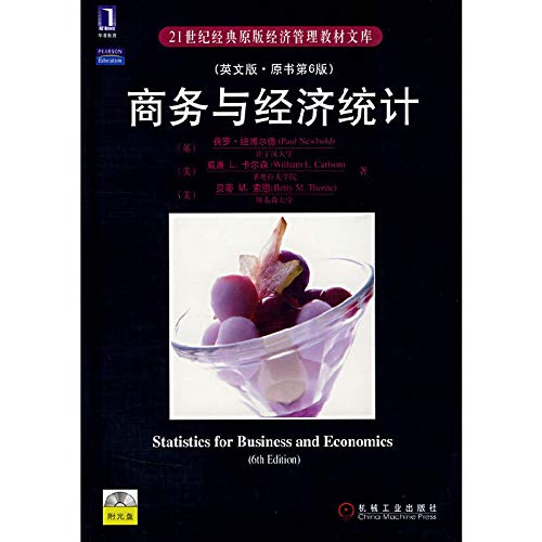 商务与经济统计（英文版.原书第6版）(附光盘） Books