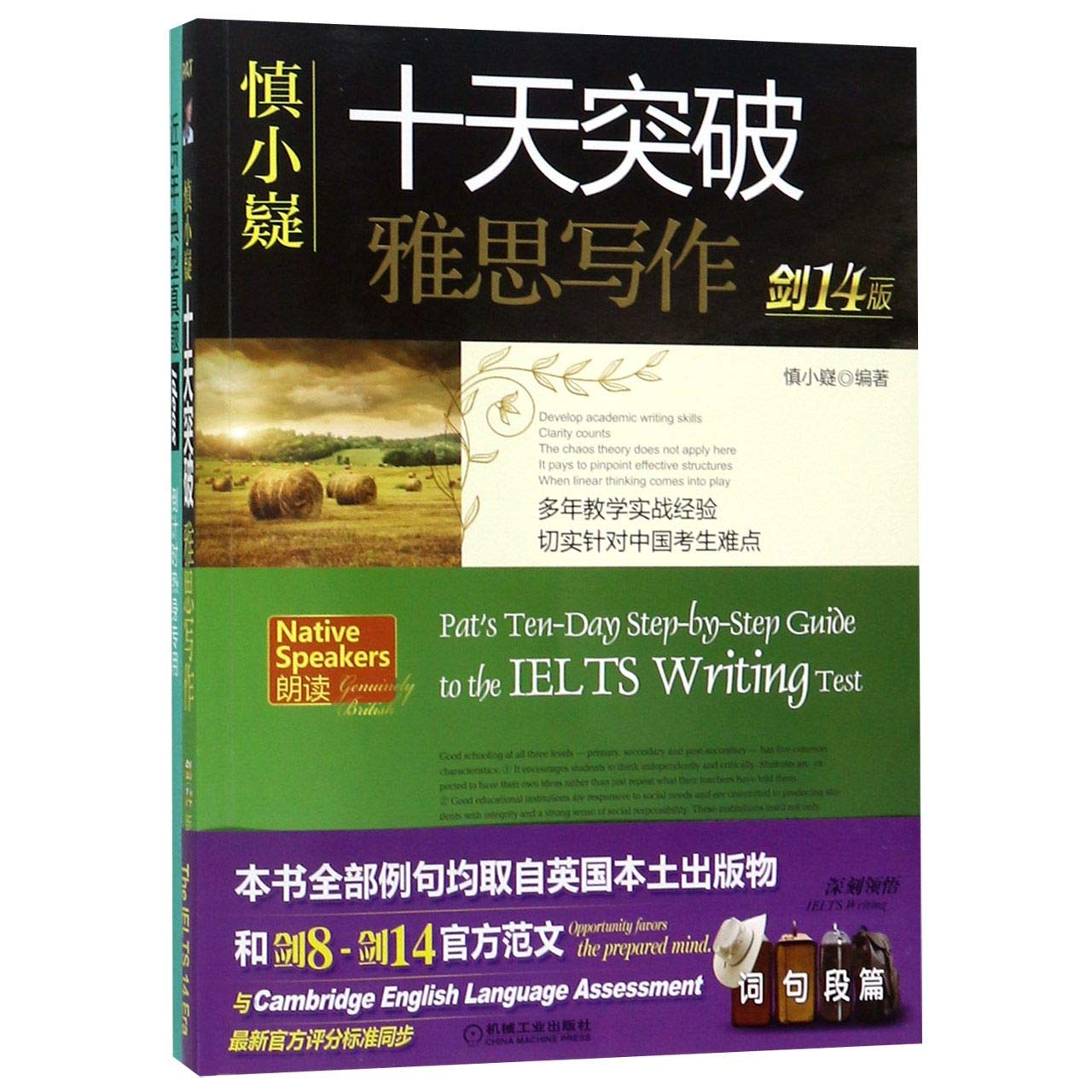 慎小嶷：十天突破雅思写作 剑14版 Books