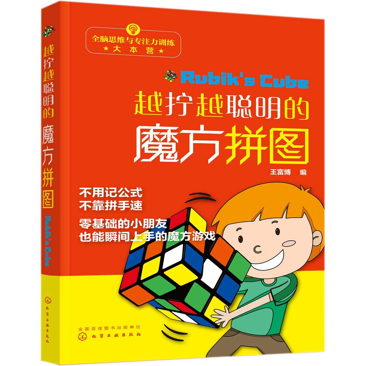 【新华书店官方正版】全脑思维与专注力训练大本营--越拧越聪明的魔方拼图 化学工业出版社 9787122366122 Books