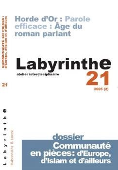 Revue Labyrinthe n° 21 : Communauté en pièces : d'Europe, d'Islam et d'ailleurs Books