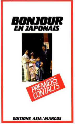 Bonjour en japonais Books