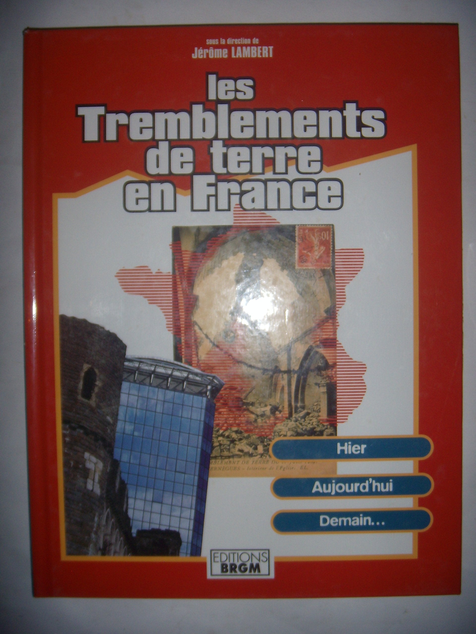 *TREMBLEMENTS DE TERRE FRANCE* Reference Books