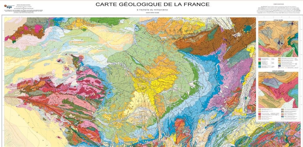Carte géologique de la France : 1/1 000 000 book