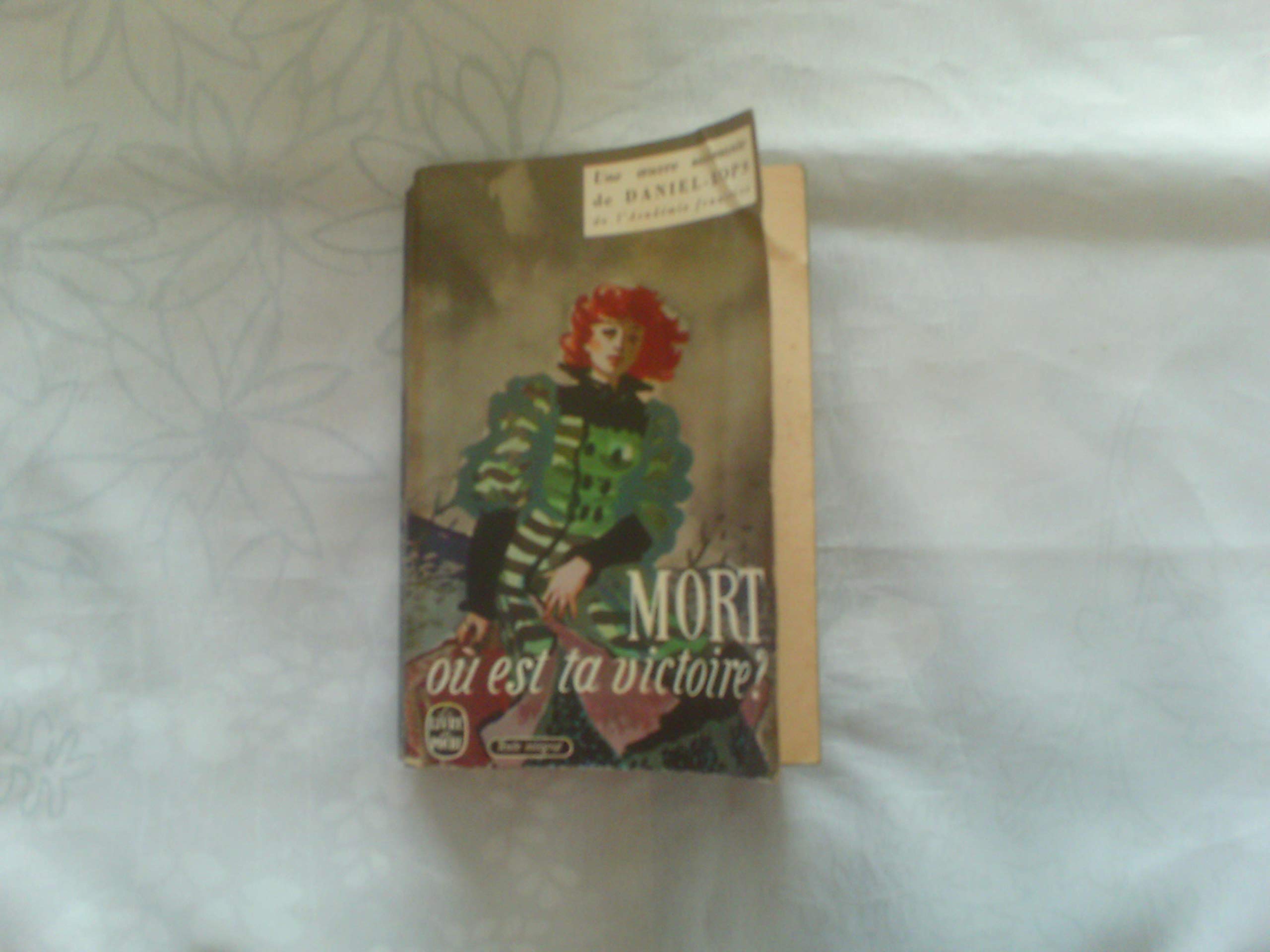 MORT OU EST TA VICTOIRE ?//LIVRE DE POCHE//N°71/72//1963 book