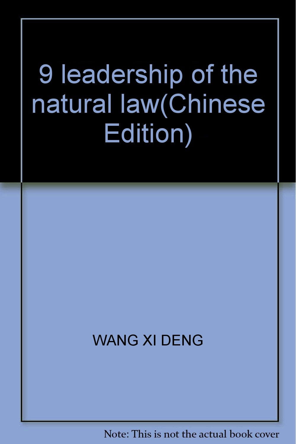 9 leadership of the natural law book