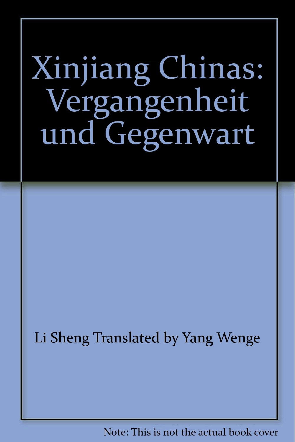 Xinjiang Chinas Vergangenheit und Gegenwart Books