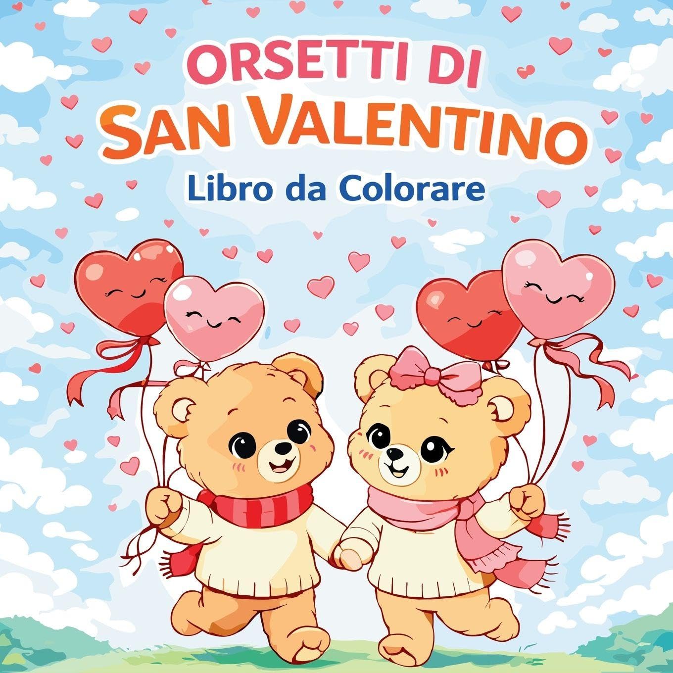 Orsetti di San Valentino - Libro da colorare Non-fiction
