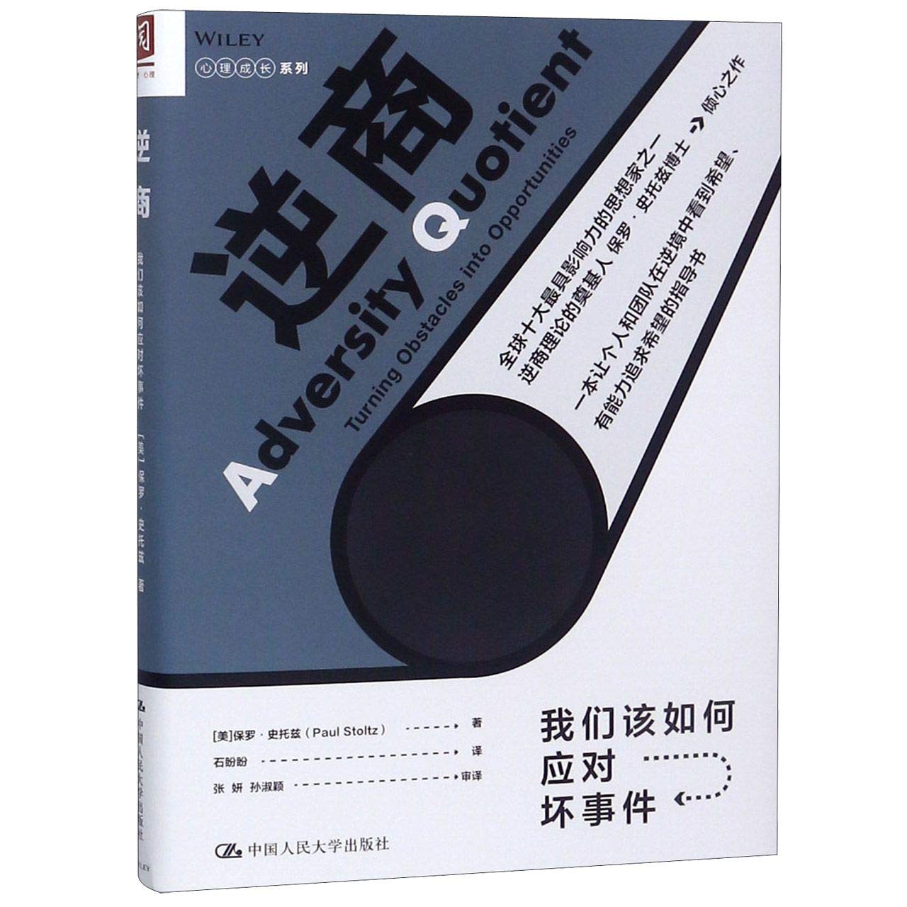 Adversity Quotient:Turning Obstacles into Opportunities (Chinese Edition) Books