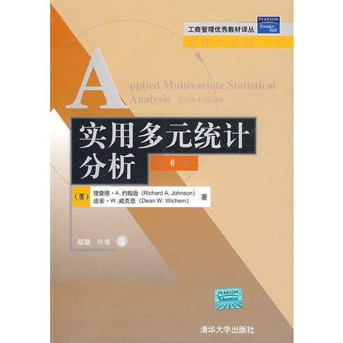 实用多元统计分析（第6版）（工商管理优秀教材译丛·管理学系列） Books