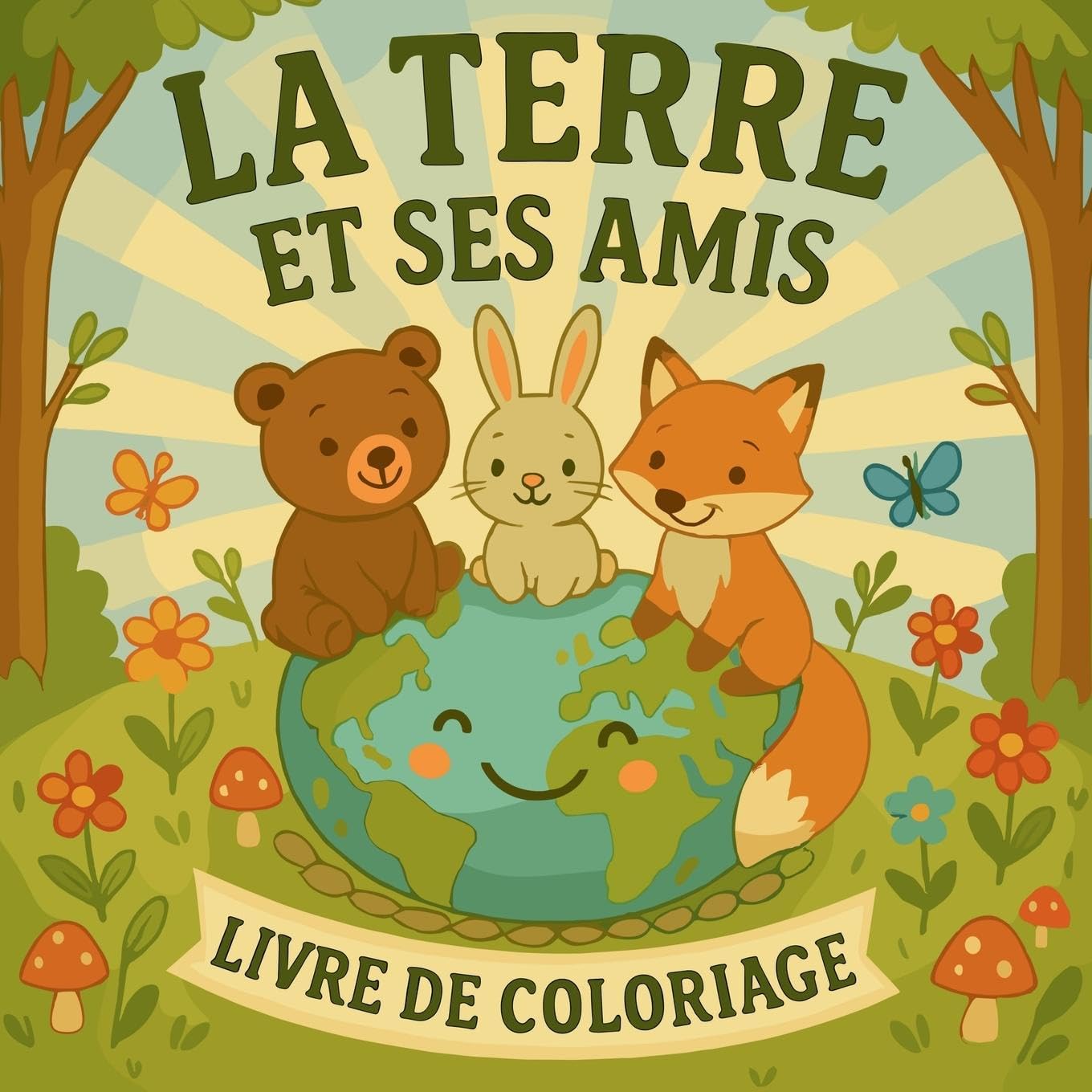 La Terre et Ses Amis Livre de Coloriage Tiptoi & Games