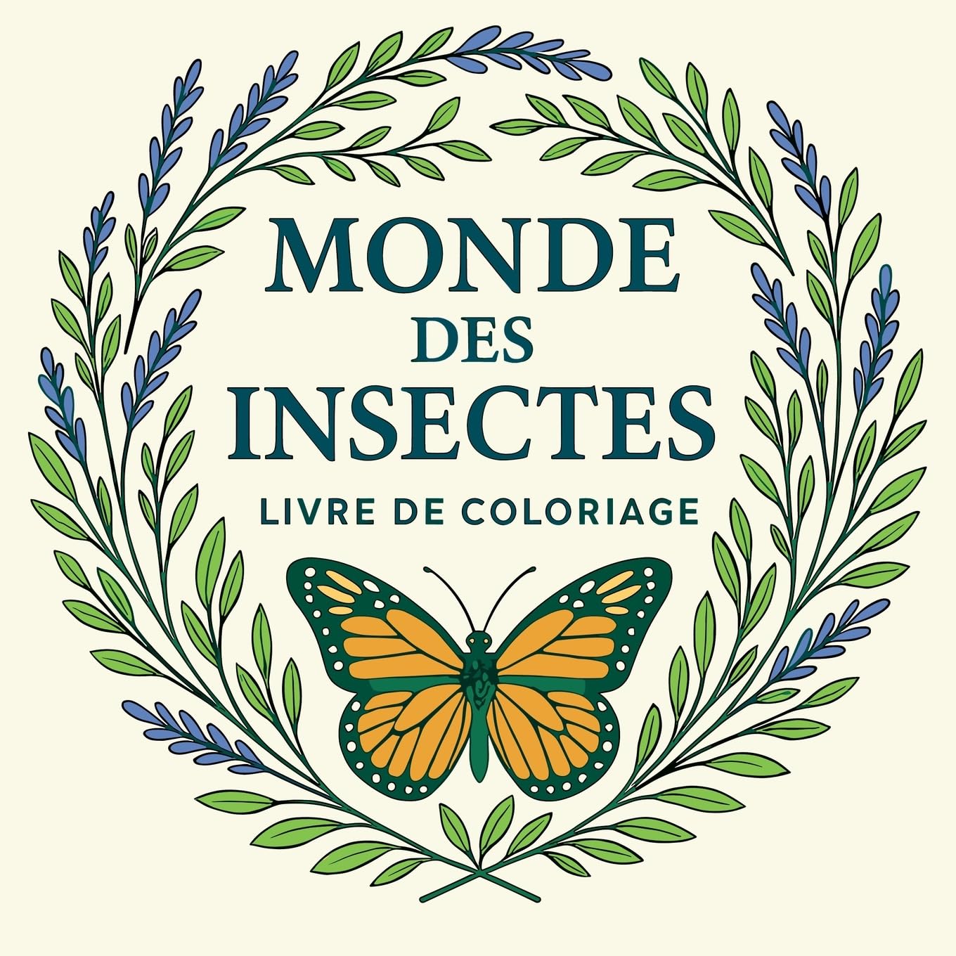 Monde des Insectes - Livre de coloriage Leisure, Home & Garden