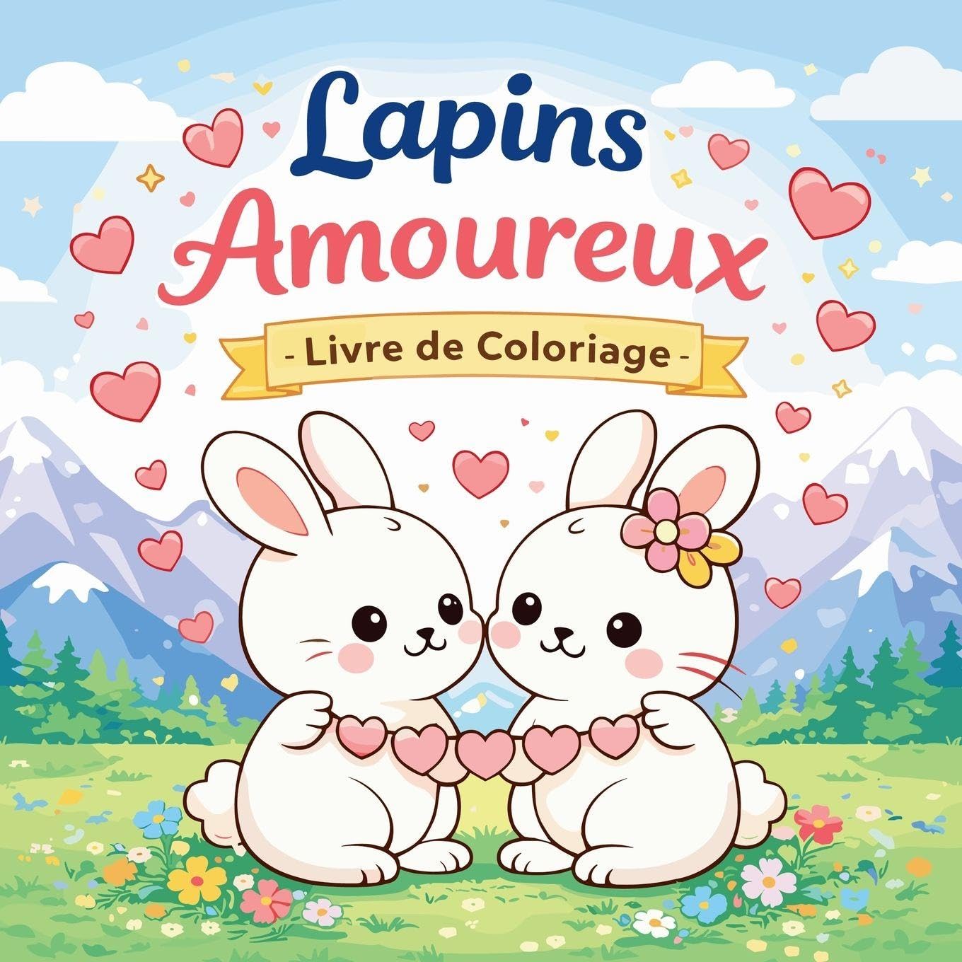 Lapins Amoureux - Livre de Coloriage Non-fiction
