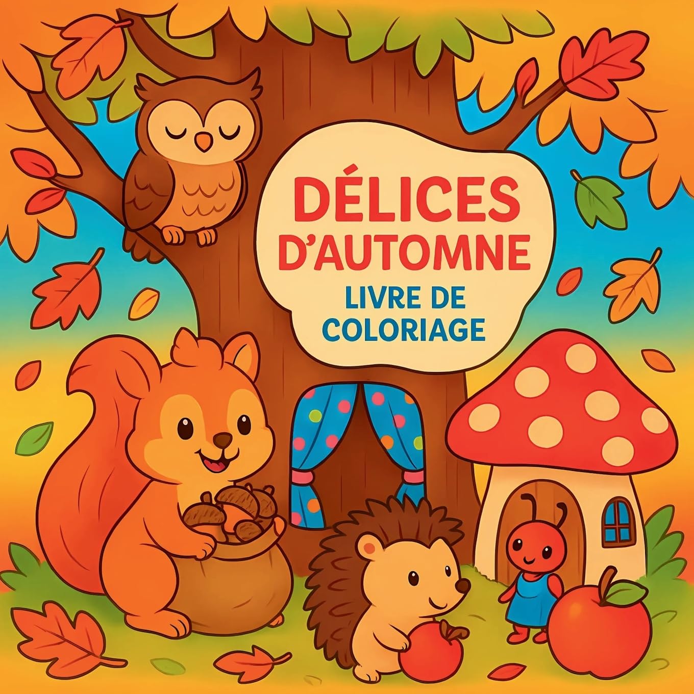 Délices d'automne - Livre de coloriage Non-fiction