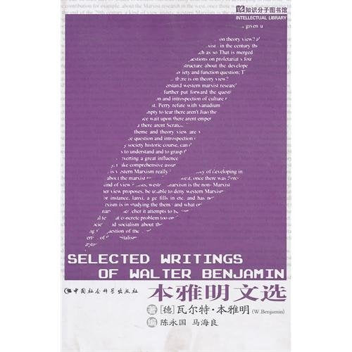 本雅明文选 (德)本雅明,陈永国,马海良 中国社会科学出版社 9787500425618 book